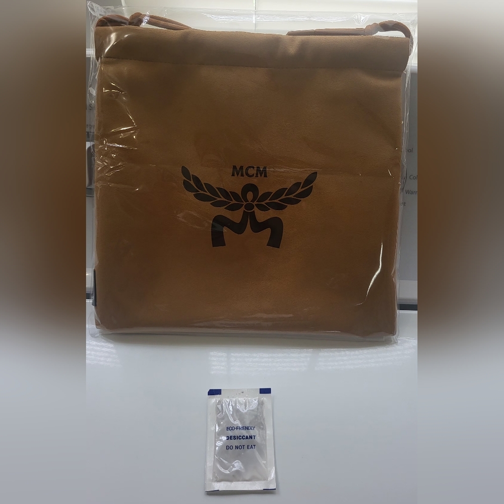 MCM Drawstring Pouch Bag